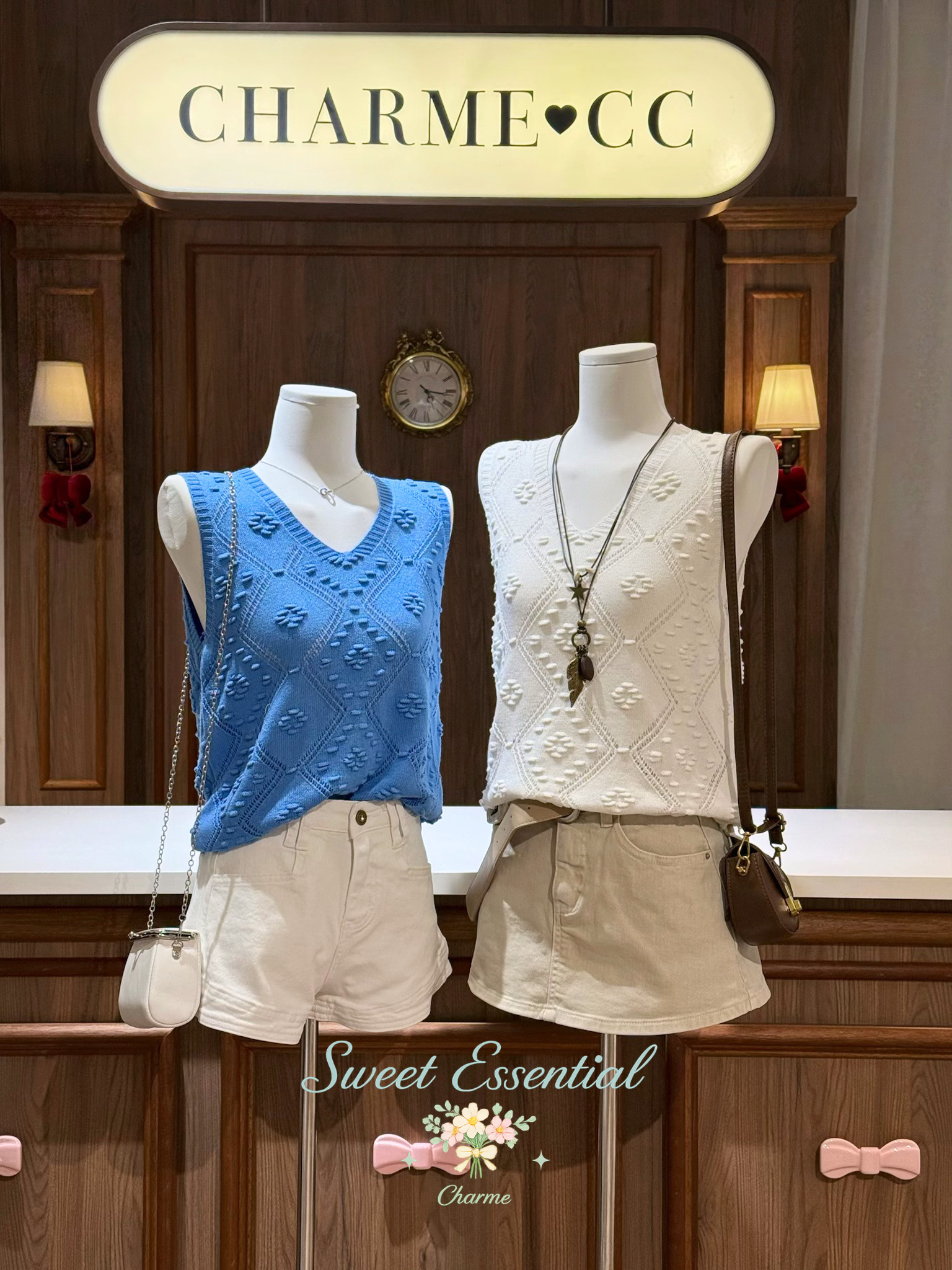 sleeveless knit vest casual women