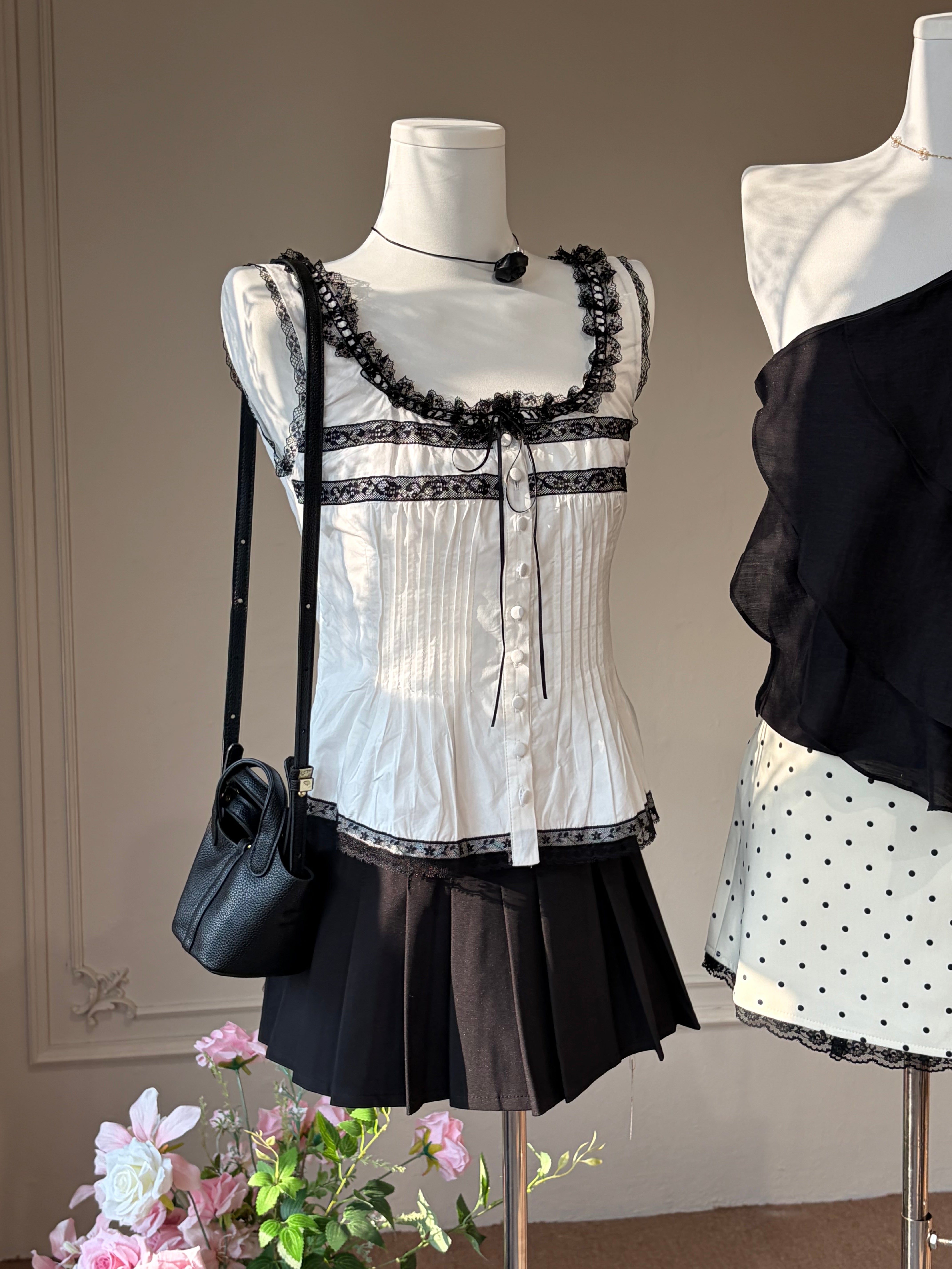 Clara Pleated Skirt