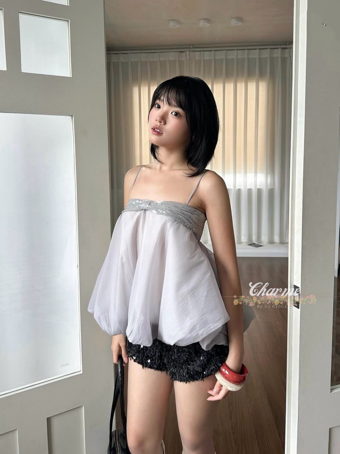 Eveline Bling Top