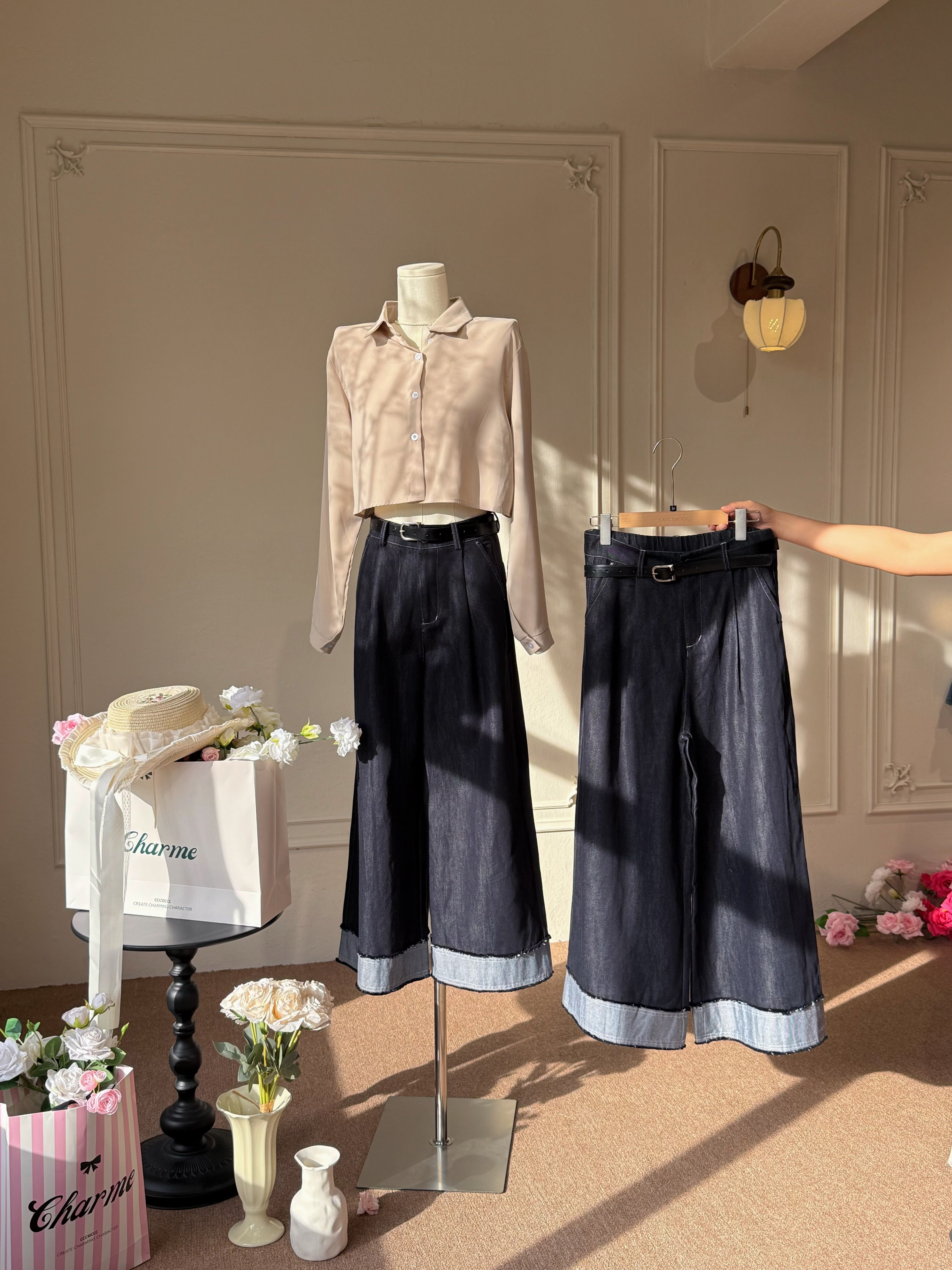Holly Denim Pants