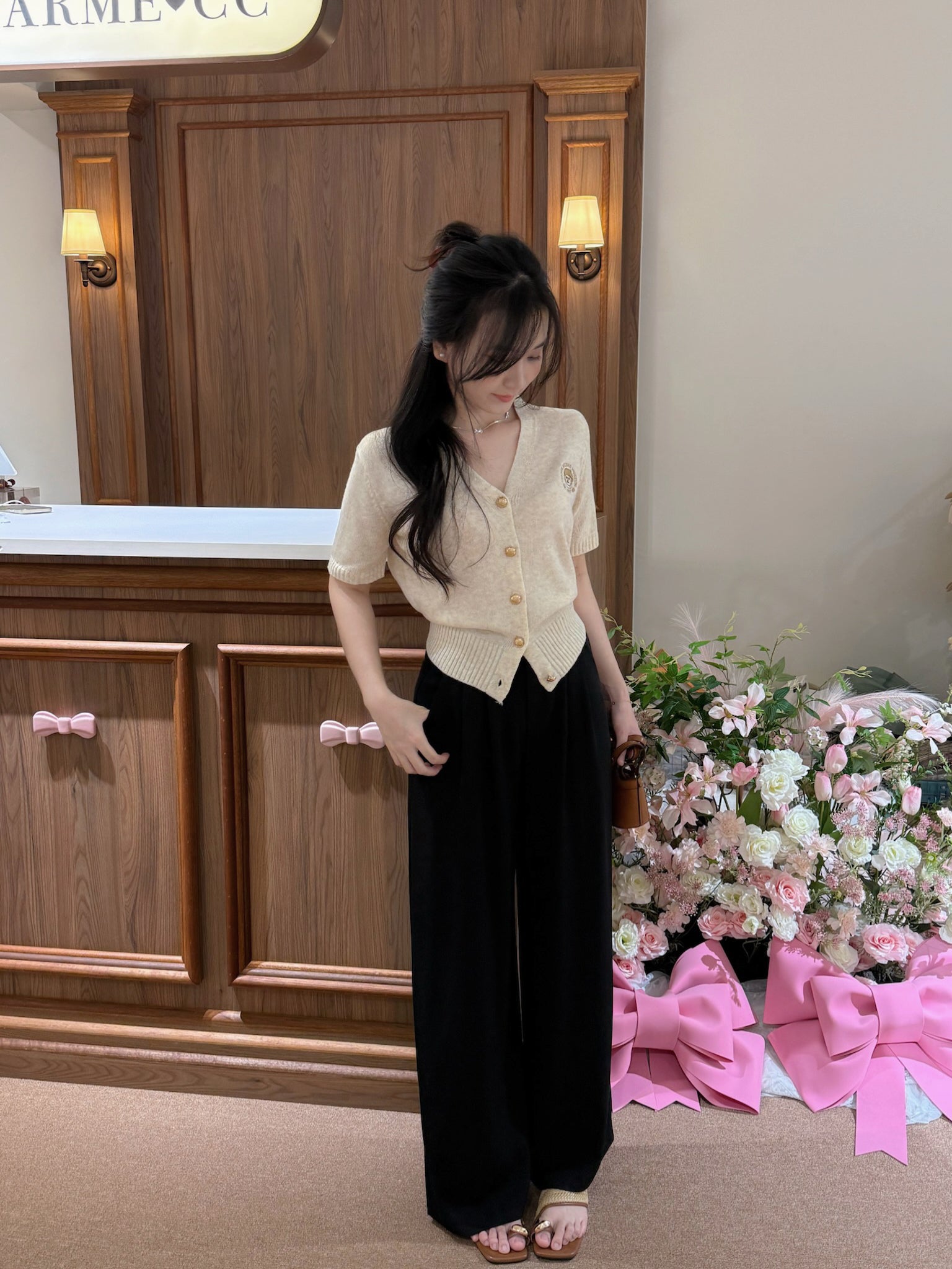Campus Knit Top