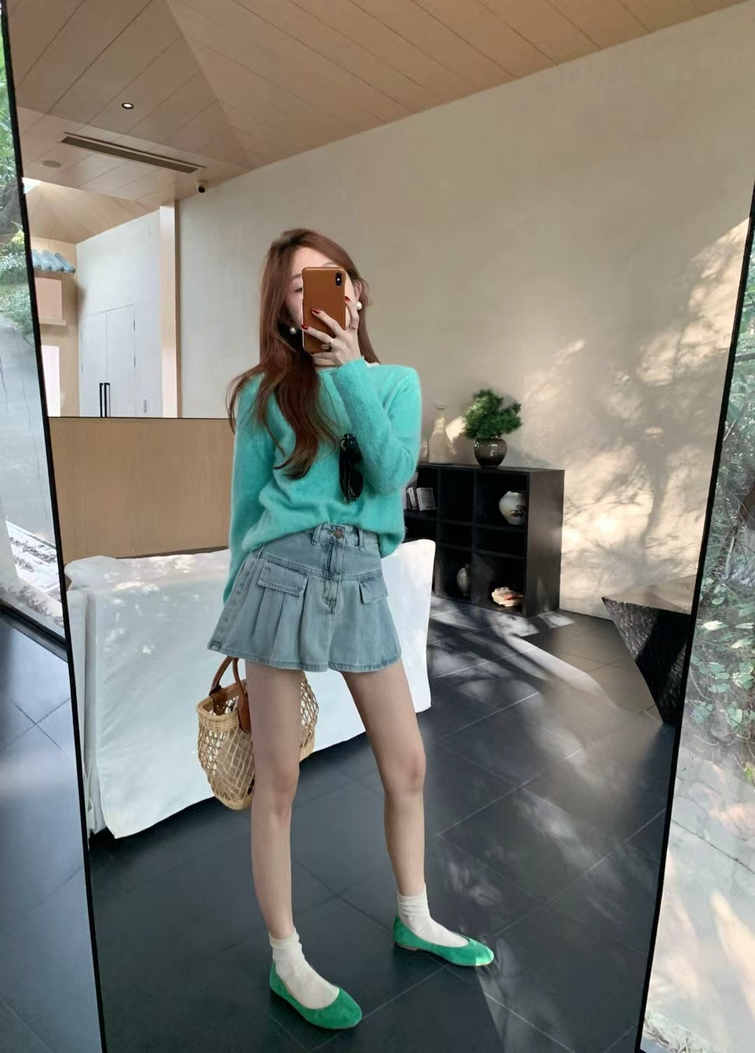 Pixie Denim Skirt
