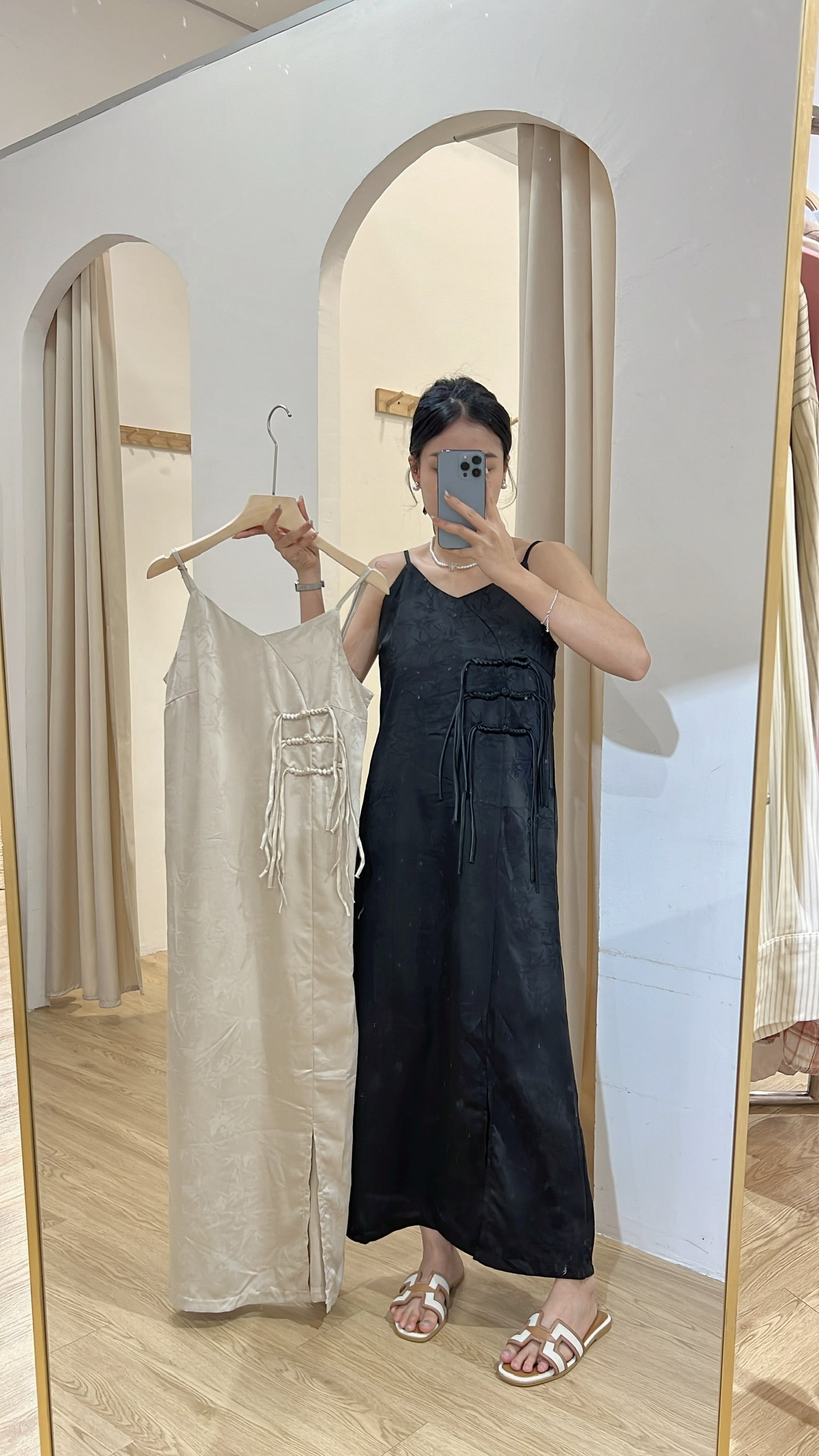 Bamboo leaves Dress