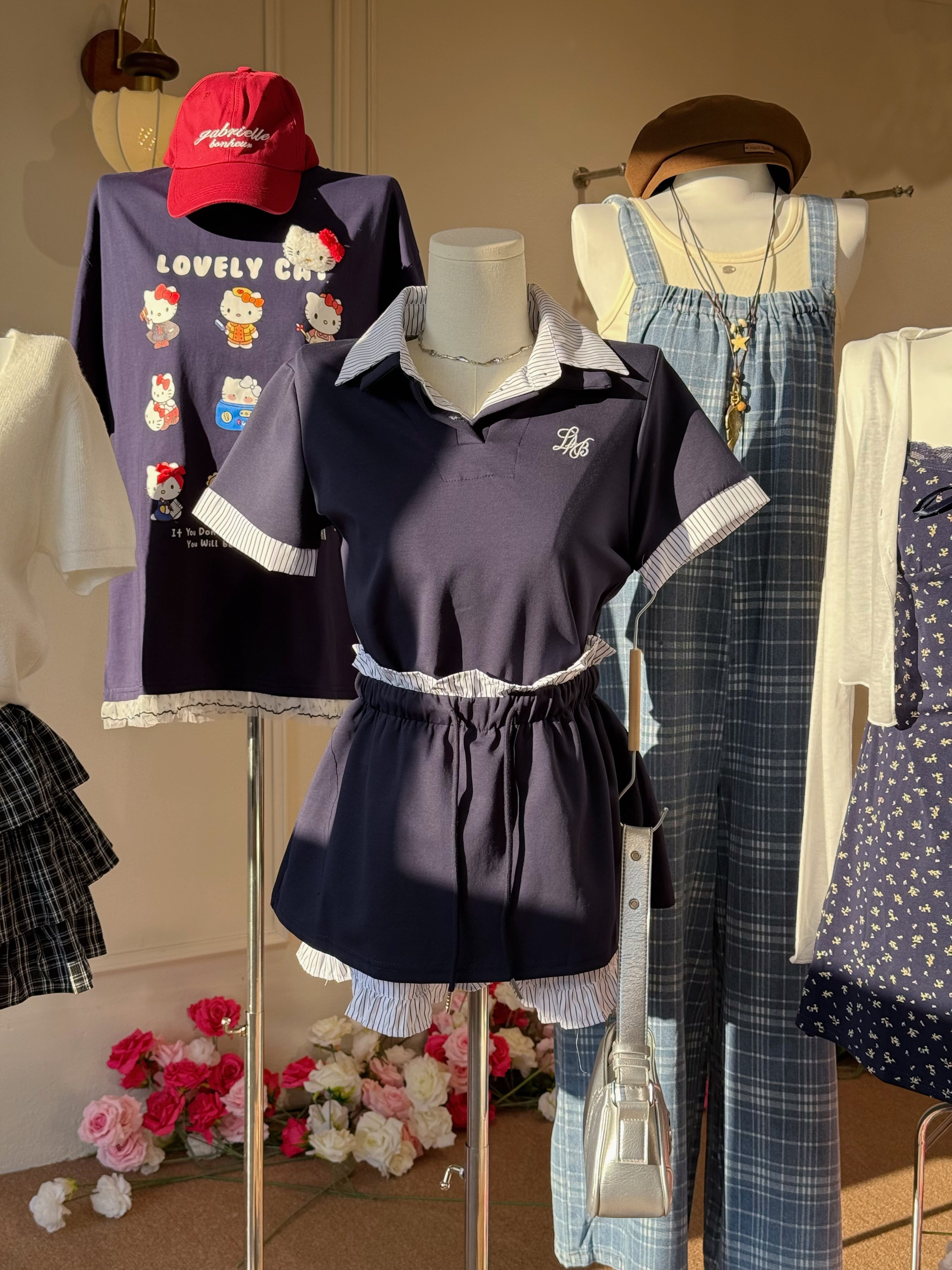 Varsity Ruffle Set
