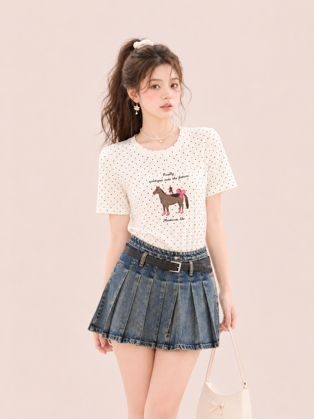 Lullaby Denim Skirt