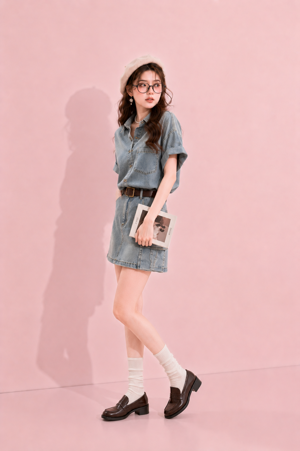 Denim · Lunna Romper