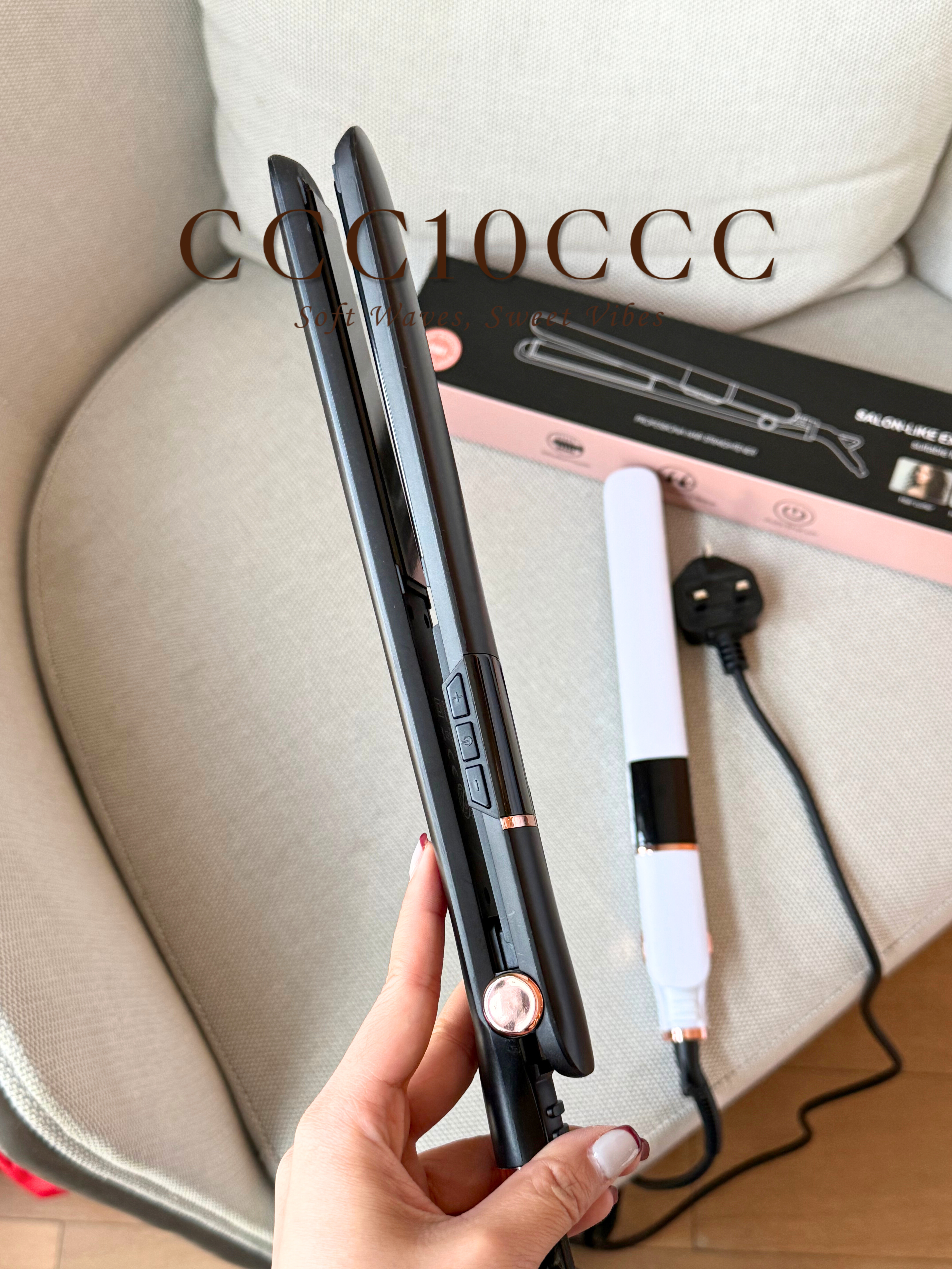 负离子夹直版 直卷两用！