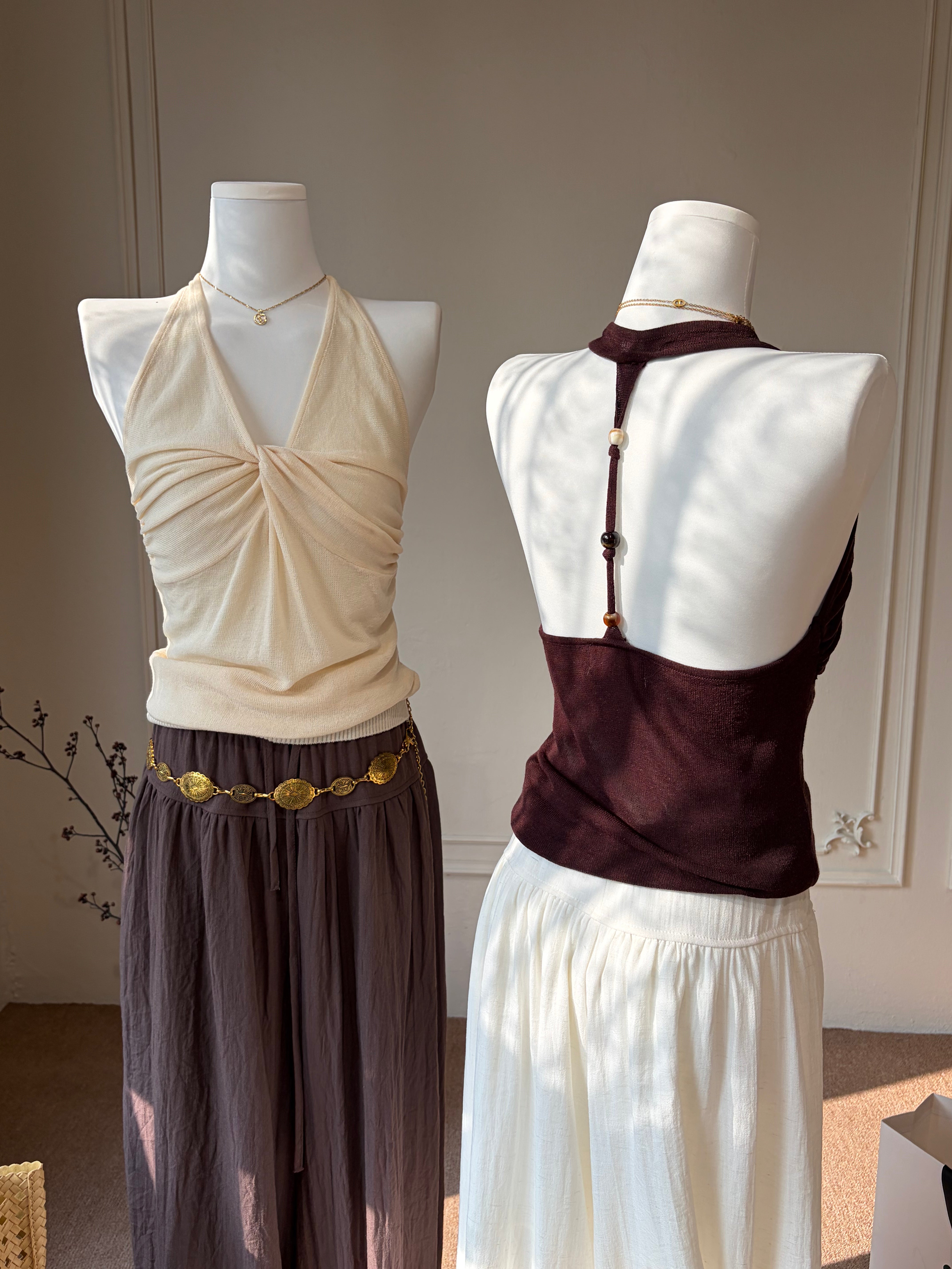 Celeste Twist Halter