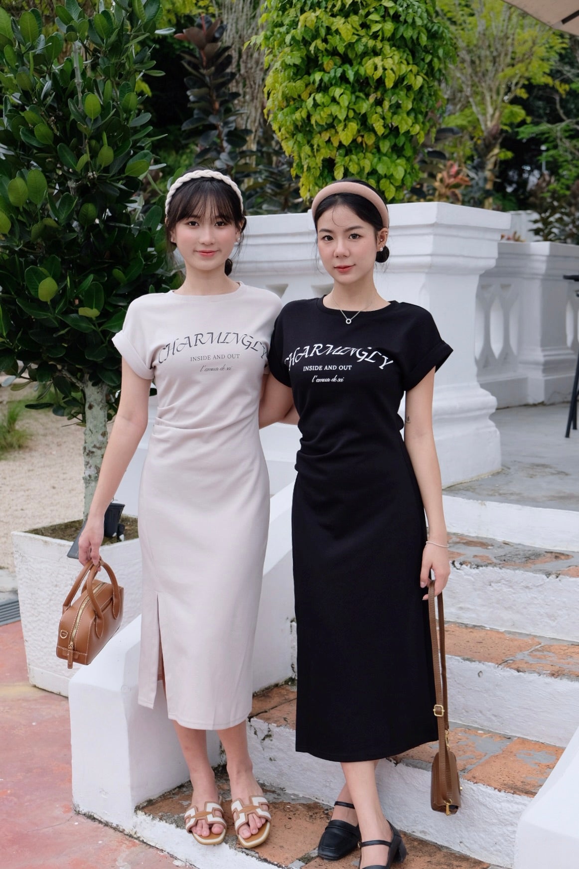 𝘾𝙃𝘼𝙍𝙈𝙀 Novela Dress in Khaki