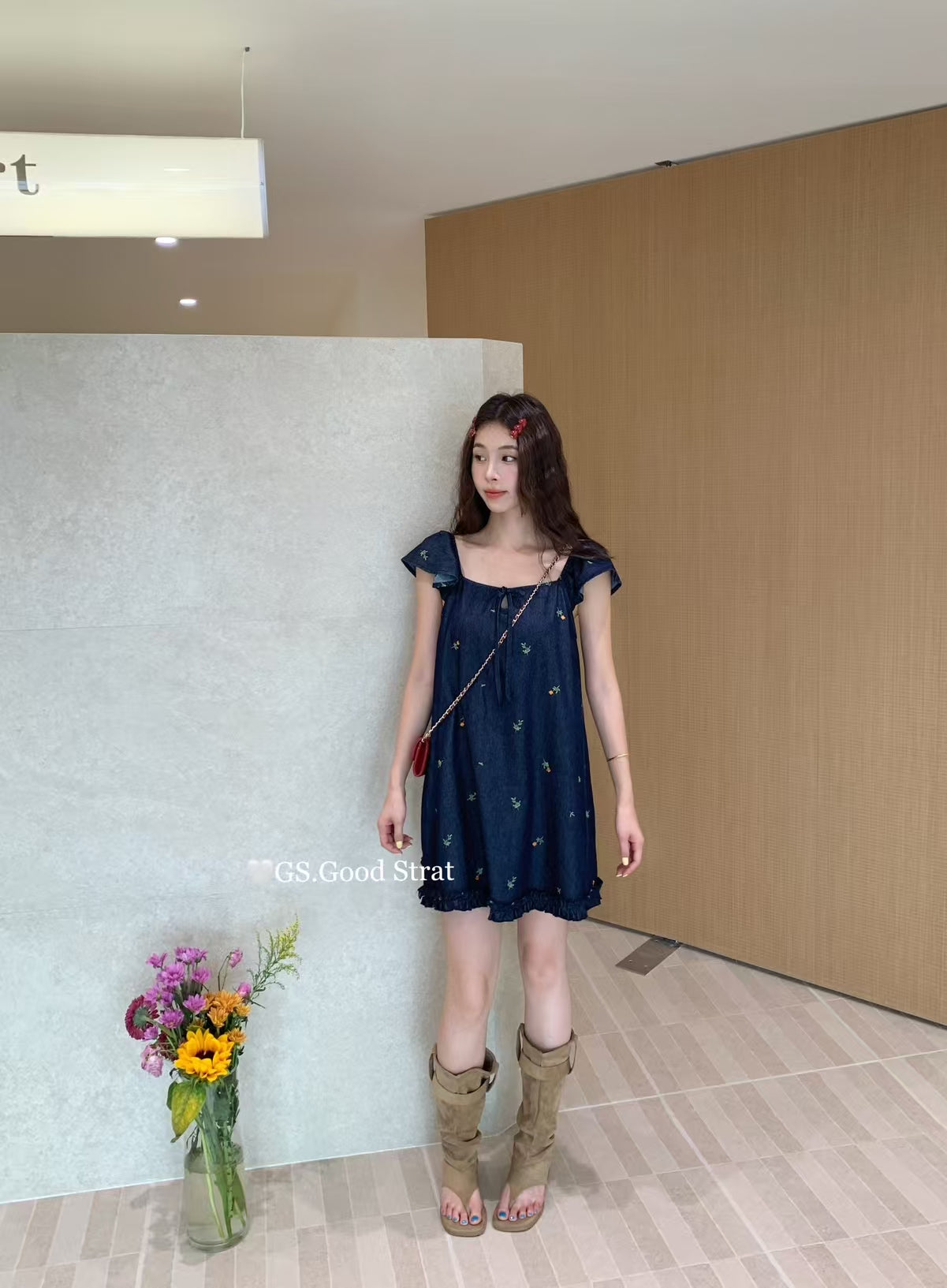Posey Denim Dress
