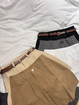 🇨🇳Eleanor Shorts【Free Brown Belt】