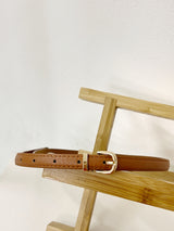 Leather Lock Waist Belt