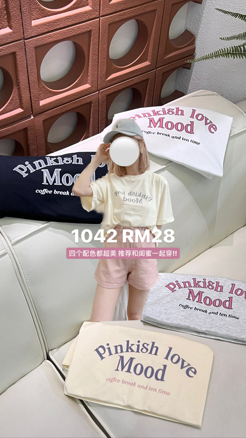 1042 Pinkish Tee