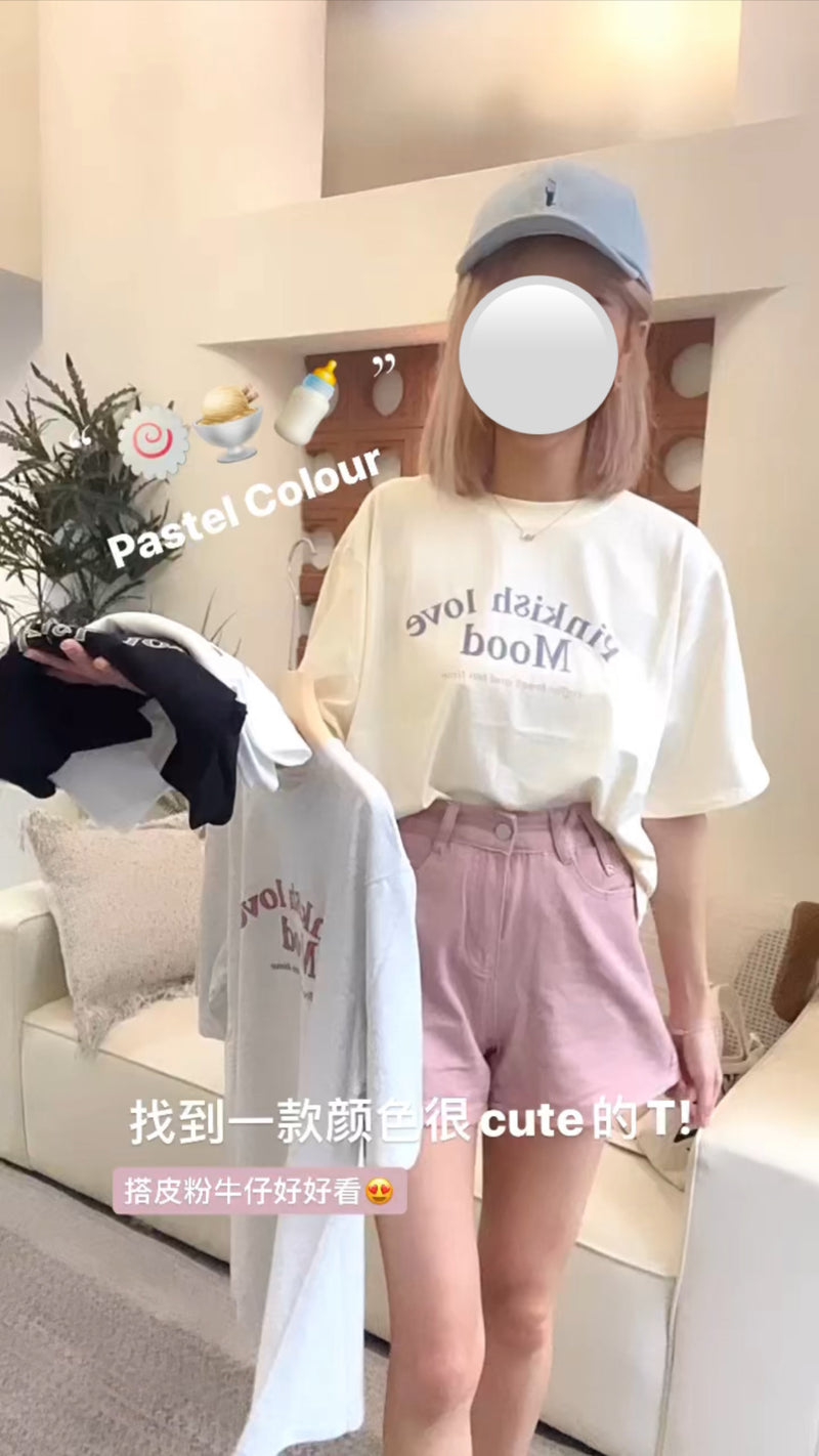 1042 Pinkish Tee